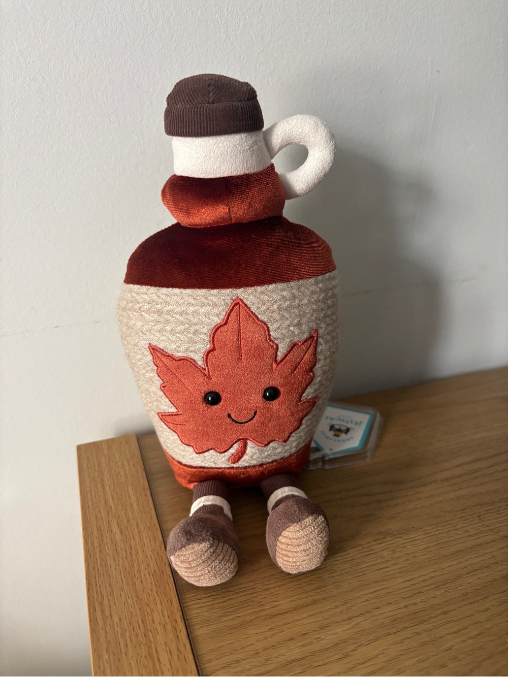 Jellycat Canada Exclusive Maple Syrup BNWT